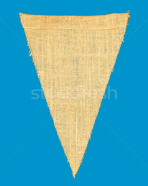 Individual cloth pennant or string flag Stock photo © backyardproductions