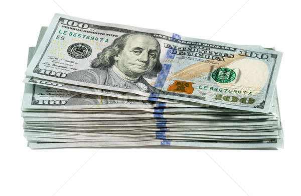 New design 100 dollar US bills or notes Stock photo © backyardproductions