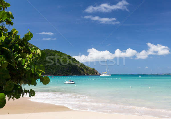 Glorious beach at Anse Marcel on St Martin Stock photo © backyardproductions