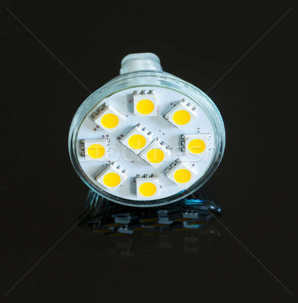 LED light bulb lit from above Stock photo © backyardproductions