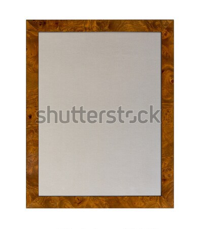 Cloth pinboard in shiny wooden frame Stock photo © backyardproductions