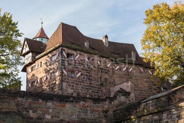 Kaiserburg Castle in Nuremberg Stock photo © backyardproductions