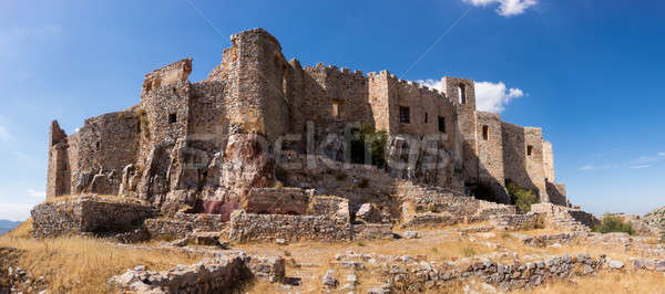 Castle and Convent of Calatrava la Nueva in Spain Stock photo © backyardproductions