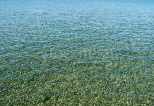 Plajă granit insulă port mare Imagine de stoc © backyardproductions