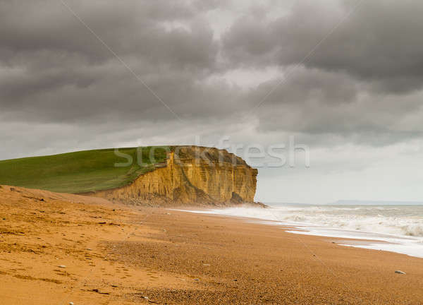 Jurassic Cliffs at West Bay Dorset in UK Stock photo © backyardproductions