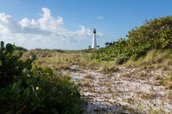 Stock photo: Cape Florida lighthouse in Bill Baggs