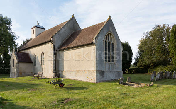 Ancient church in Shelland Suffolk Stock photo © backyardproductions