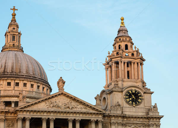 Kathedrale Kirche London england Westen Vorderseite Stock foto © backyardproductions