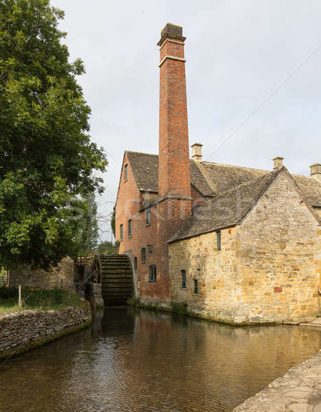 Old Mill in Cotswold district of England Stock photo © backyardproductions