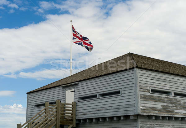 Buildings in Fort George in Ontario Canada Stock photo © backyardproductions