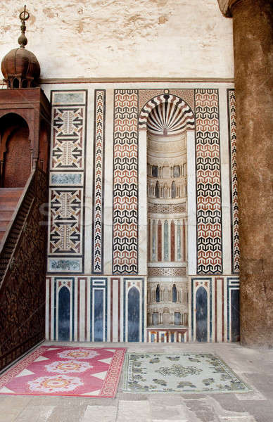 Decorato Mecca cittadella Cairo vecchio Foto d'archivio © backyardproductions
