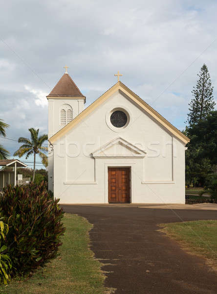 Oldest Catholic church on Kauai Stock photo © backyardproductions