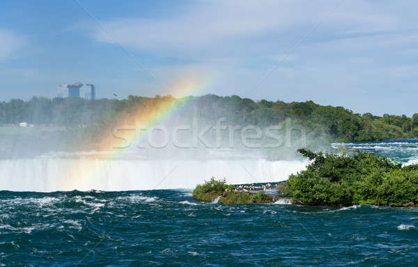 Canadian Horseshoe Falls at Niagara Stock photo © backyardproductions