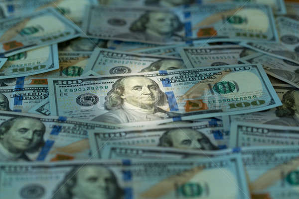 New design 100 dollar US bills or notes Stock photo © backyardproductions