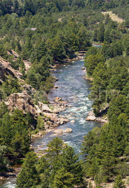 Arkansas río Colorado vista abajo agua Foto stock © backyardproductions