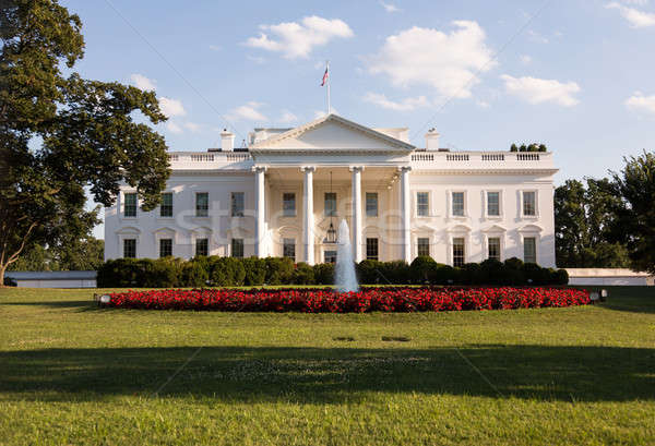 Biały dom Washington DC główny wejście Pennsylvania budynku Zdjęcia stock © backyardproductions