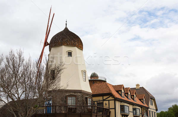 Faux windmill in Solvang CA Stock photo © backyardproductions