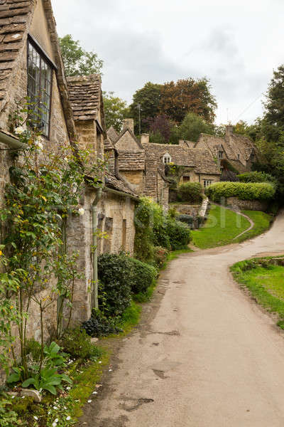 Old houses in Cotswold district of England Stock photo © backyardproductions