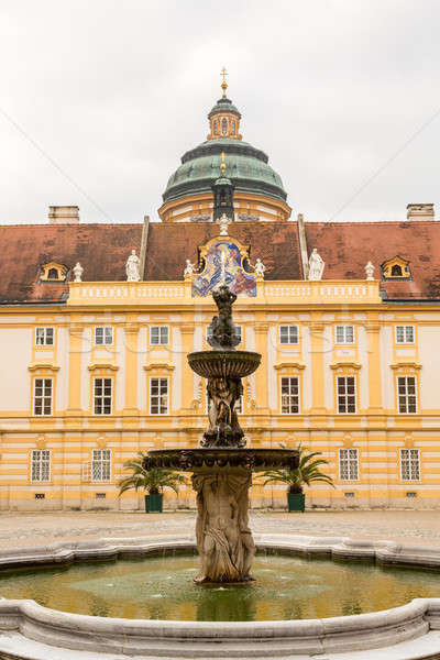 Exterior of Melk Abbey in Austria Stock photo © backyardproductions