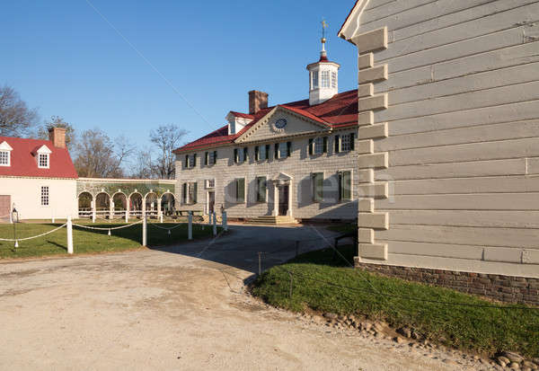 George Washington house Mount Vernon Stock photo © backyardproductions