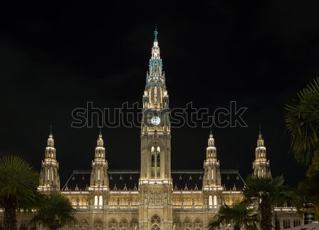  Rathaus in Vienna Austria Stock photo © backyardproductions