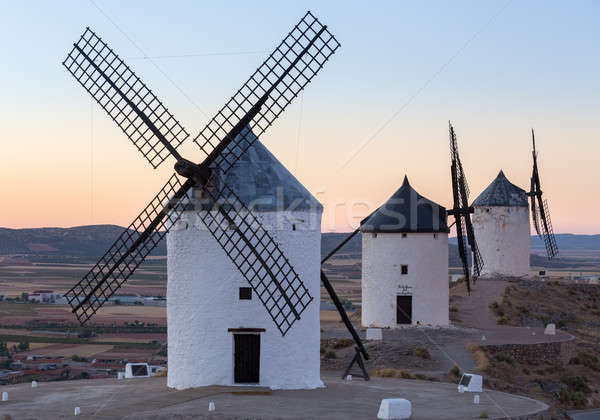 Windmühle Spanien erhalten über Stock foto © backyardproductions