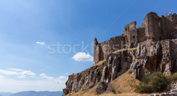 Castle and Convent of Calatrava la Nueva in Spain Stock photo © backyardproductions