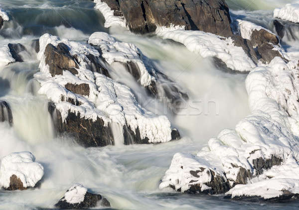 Great Falls on Potomac outside Washington DC Stock photo © backyardproductions
