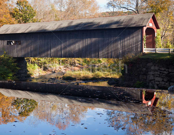 Green River Covered Bridge Stock photo © backyardproductions