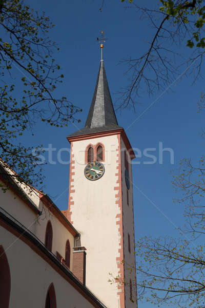Ancient town of Mosbach in Southern Germany Stock photo © backyardproductions