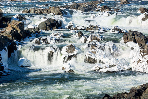 Great Falls on Potomac outside Washington DC Stock photo © backyardproductions
