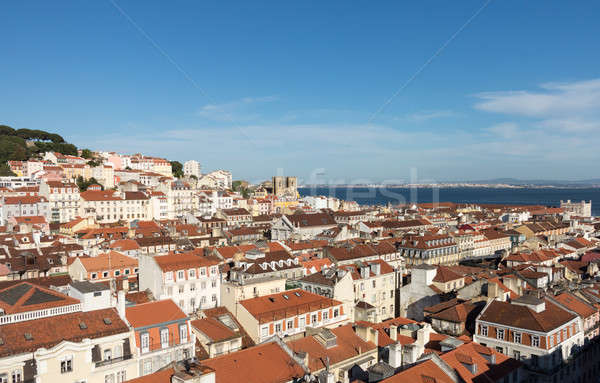 Alfama district of Lisbon Portugal Stock photo © backyardproductions