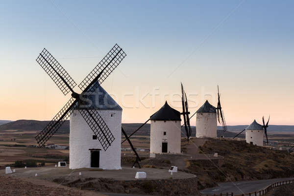 Windmühle Spanien erhalten über Stock foto © backyardproductions