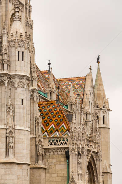 Сток-фото: Церкви · замок · холме · Будапешт · подробность