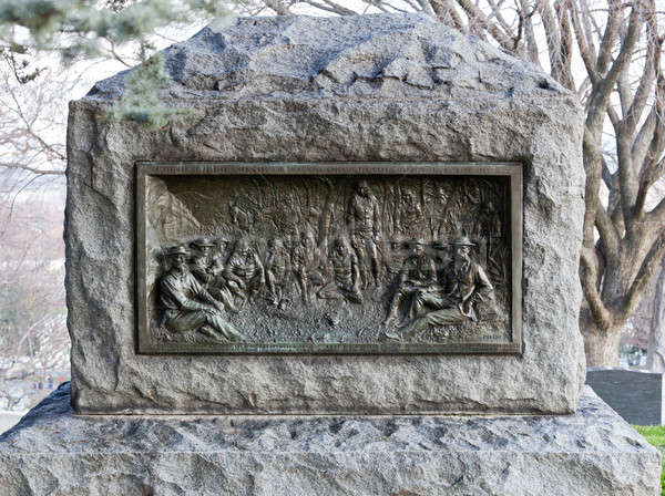 Memorial to surrender of Apaches Stock photo © backyardproductions