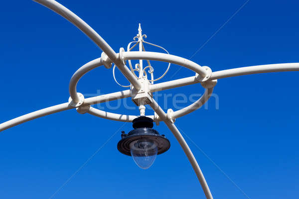 Detail of lights on Southport pier Stock photo © backyardproductions