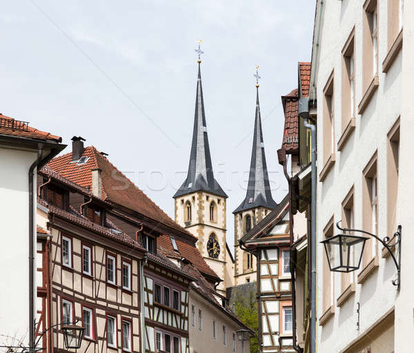 City or old town of Bad Wimpfen Germany Stock photo © backyardproductions