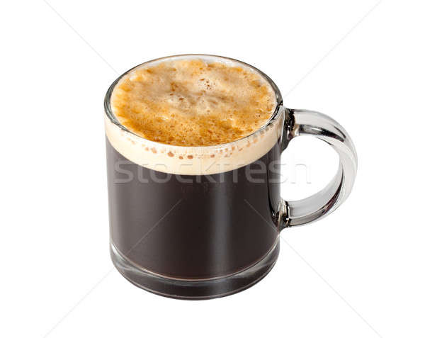Expresso Coffee in glass cup Stock photo © backyardproductions
