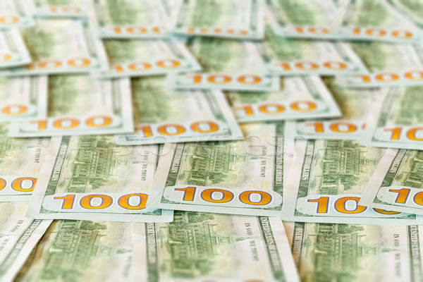 New design 100 dollar US bills or notes Stock photo © backyardproductions