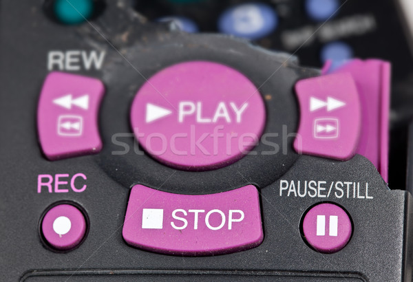 Smashed remote control Stock photo © backyardproductions