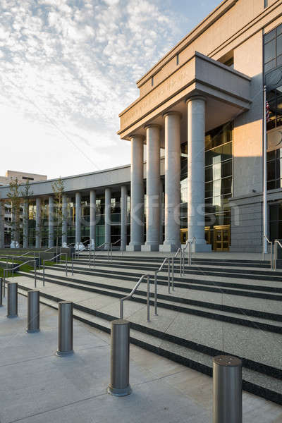Stock photo: Entrance to Colorado Supreme Court Denver