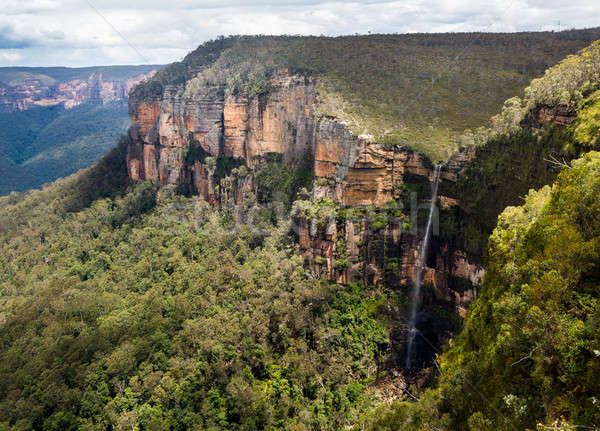 Waterfall in Blue Mountains Australia Stock photo © backyardproductions