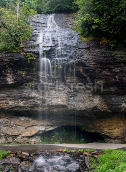 Bridal Veil Falls near Highlands NC Stock photo © backyardproductions