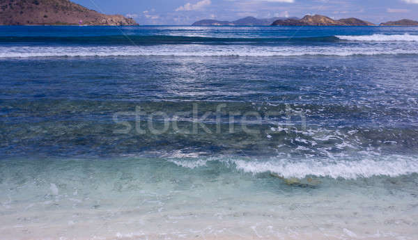 Seascape from St Thomas Stock photo © backyardproductions