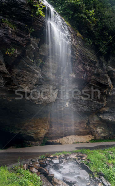 Bridal Veil Falls near Highlands NC Stock photo © backyardproductions