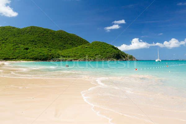 Glorious beach at Anse Marcel on St Martin Stock photo © backyardproductions