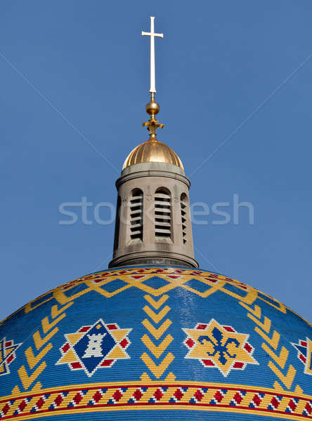 Basilika Schrein Mosaik gefliesten Kuppel Washington DC Stock foto © backyardproductions