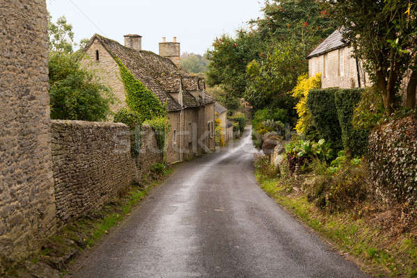 район Англии узкий полоса каменные Сток-фото © backyardproductions