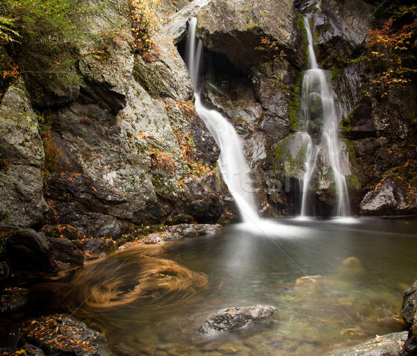 Massachusetts paisaje belleza río Splash rocas Foto stock © backyardproductions