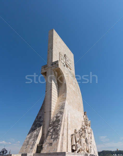 Monument to Discoveries Belem Lisbon Stock photo © backyardproductions
